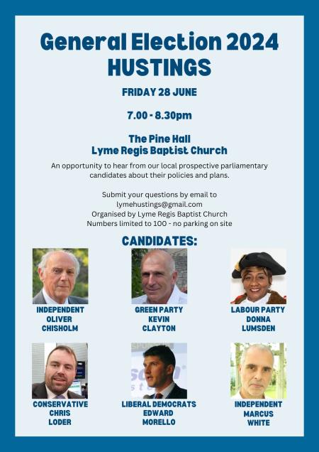 General Election 2024 HUSTINGS